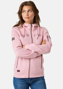 New Nautic XPRNC Marstrand Zip Hood W II Sea Rose