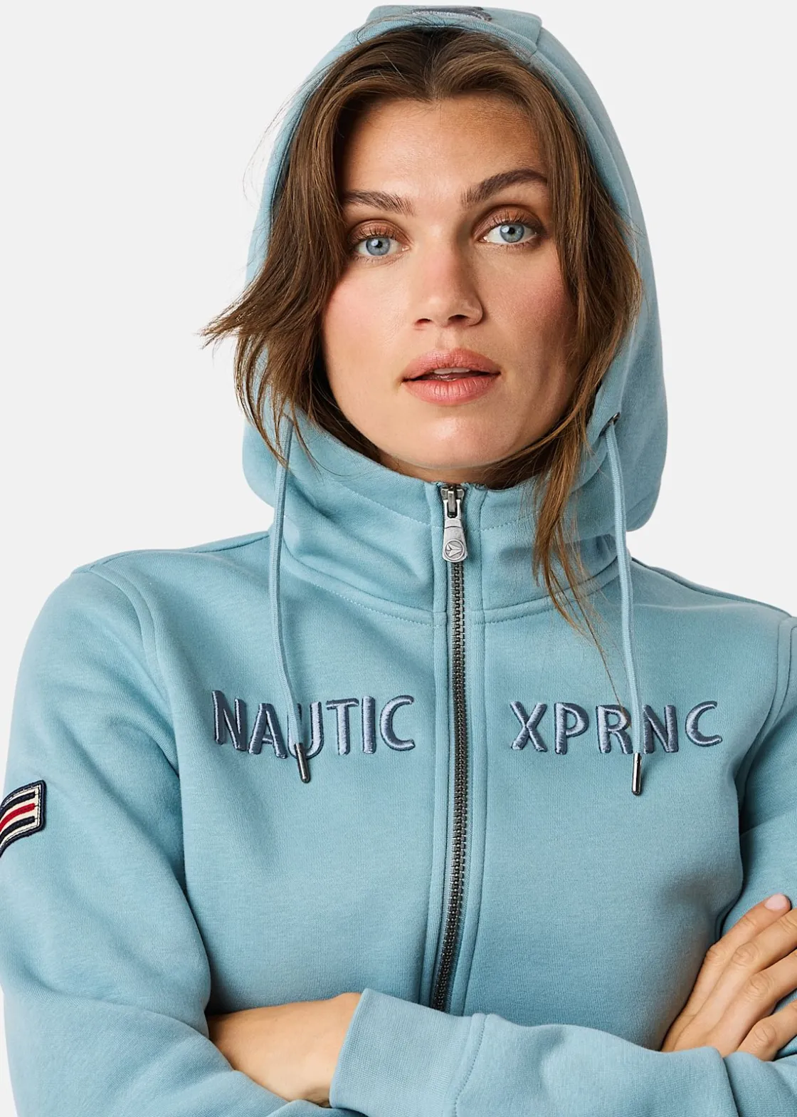 Best Nautic XPRNC Marstrand Zip Hood W II Sage Green