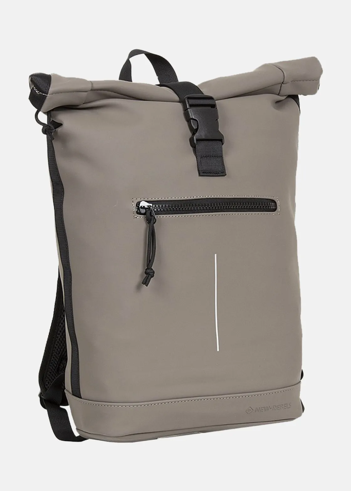 Best New Rebels Mart New York Rolltop Backpack Taupe