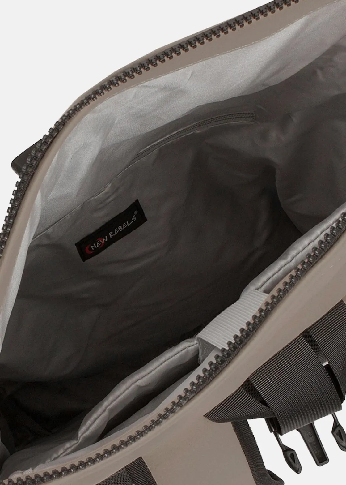 Best New Rebels Mart New York Rolltop Backpack Taupe