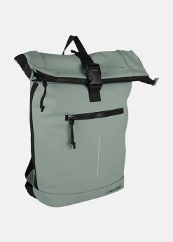 Clearance New Rebels Mart New York Rolltop Backpack Salie Green