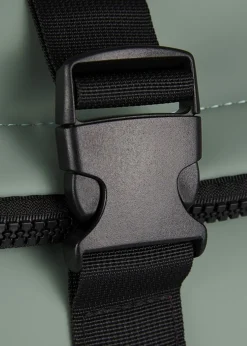 Clearance New Rebels Mart New York Rolltop Backpack Salie Green