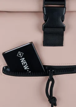 Discount New Rebels Mart New York Rolltop Backpack Old Pink