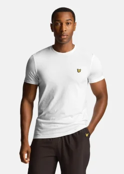 Discount Lyle&scott Martin SS T-Shirt White
