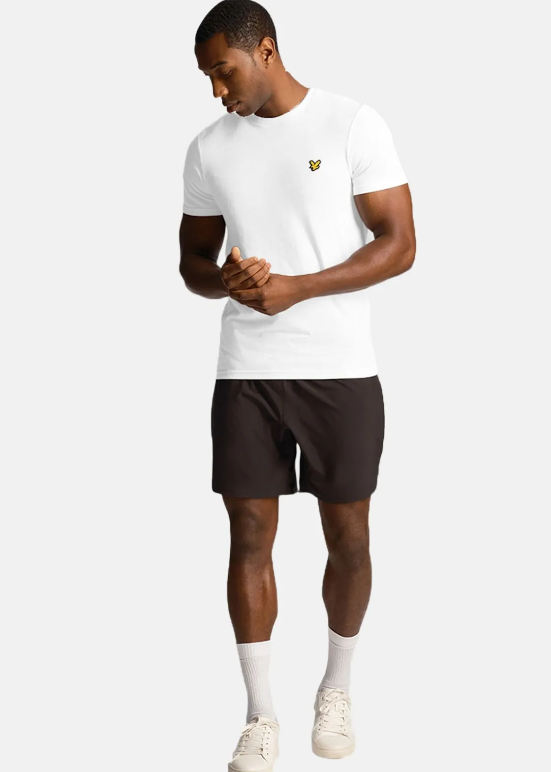 Discount Lyle&scott Martin SS T-Shirt White