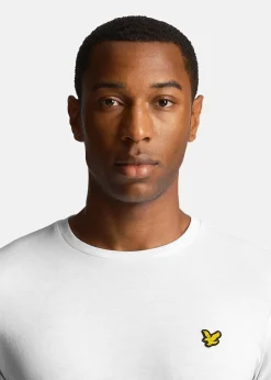 Discount Lyle&scott Martin SS T-Shirt White
