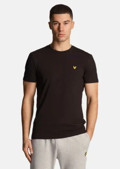 Sale Lyle&scott Martin SS T-Shirt Jet Black
