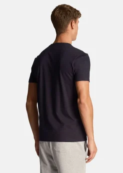 Hot Lyle&scott Martin SS T-Shirt Dark Navy