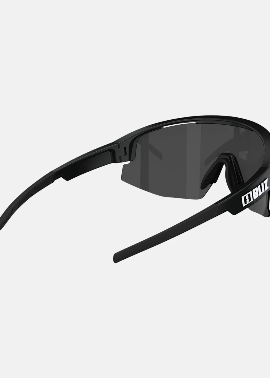 Bliz Active Matrix Matte Black / Smoke w Ice Blue Multi