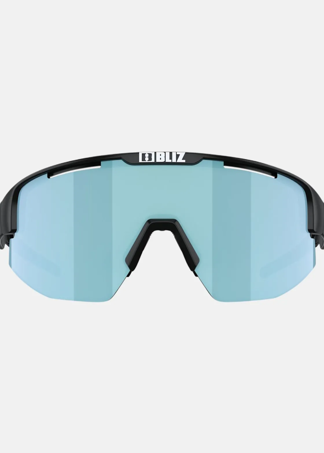 Bliz Active Matrix Matte Black / Smoke w Ice Blue Multi