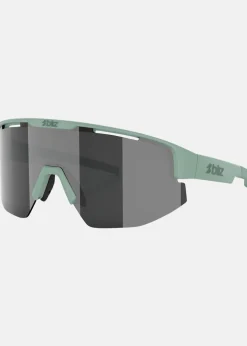 Bliz Active Matrix Small Matt Green / Smoke w Silver Mirror