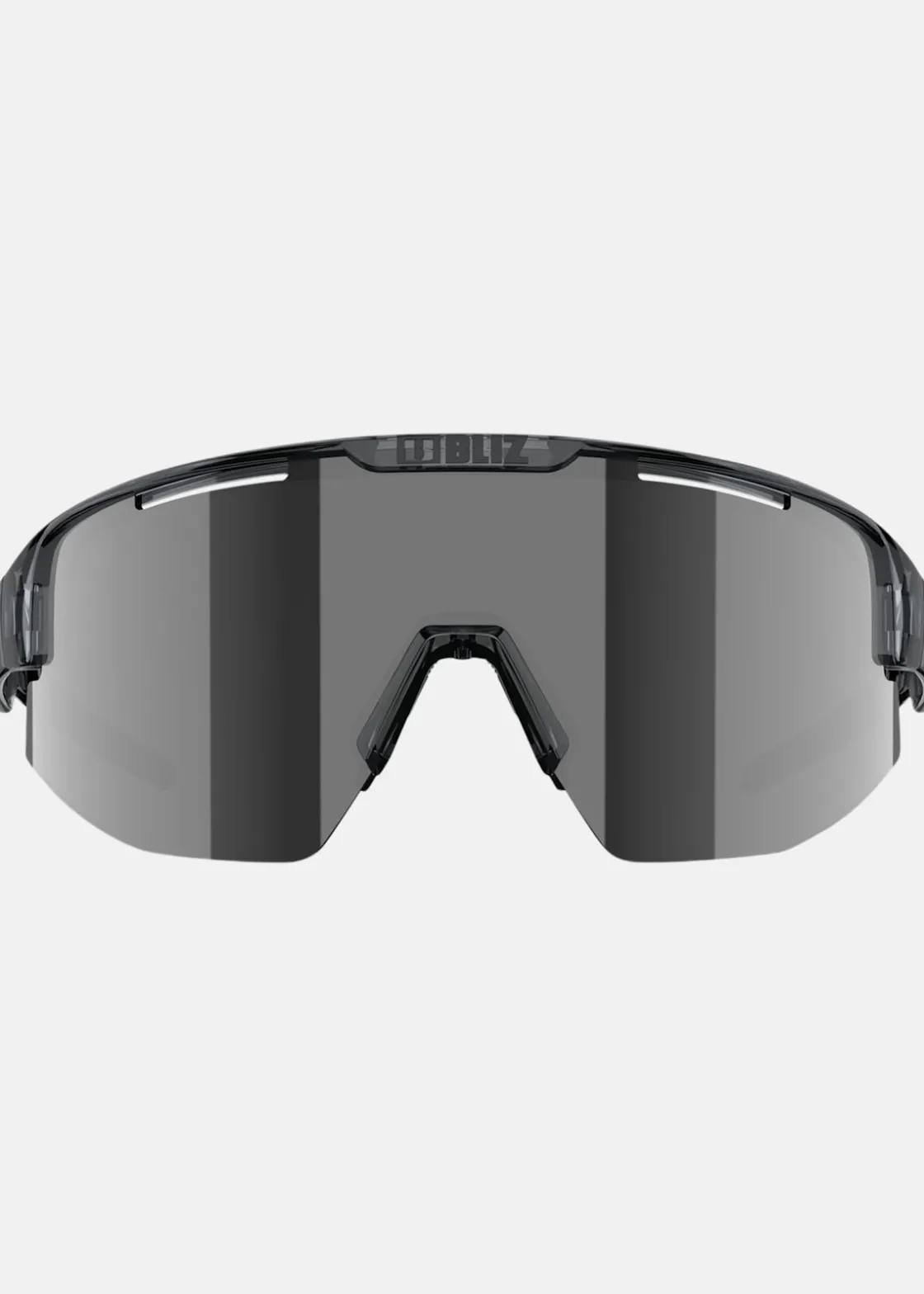 Outlet Bliz Active Matrix Small Crystal Black / Smoke w Silver Mirror