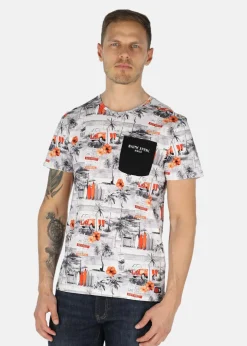 Discount Nautic XPRNC Maui Tee White AoP