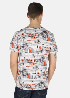 Discount Nautic XPRNC Maui Tee White AoP