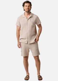 Online Seaside Max Shirt Lt Khaki