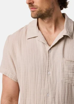 Online Seaside Max Shirt Lt Khaki