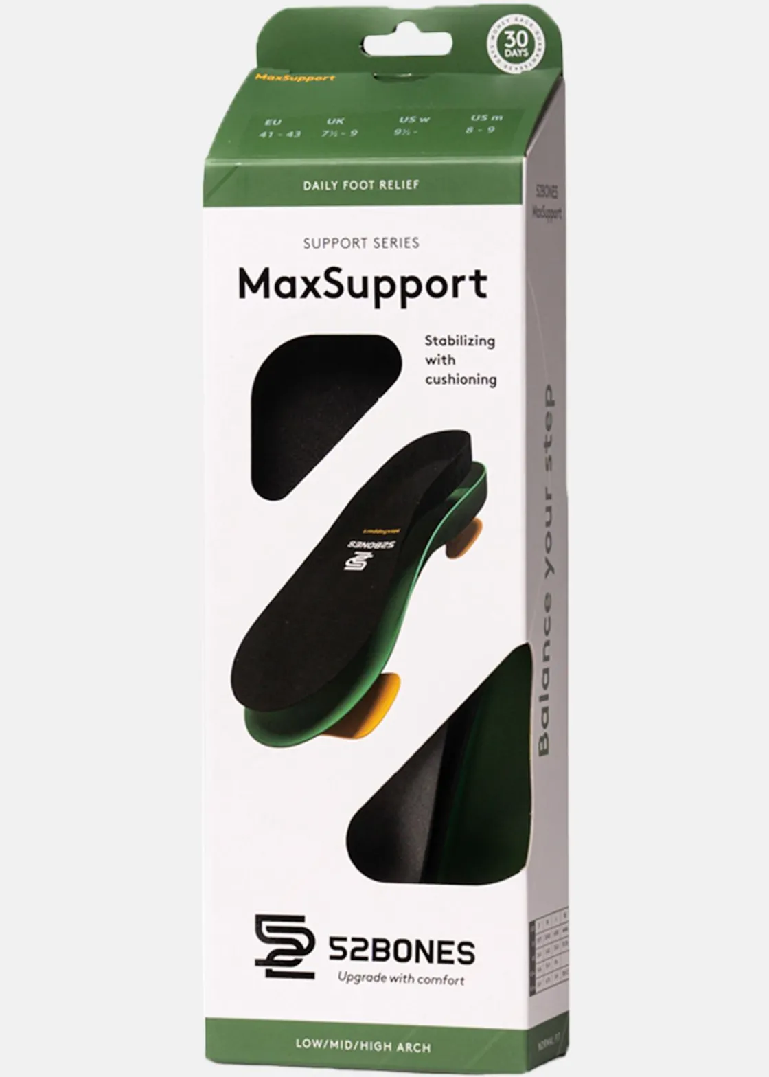 Sale 52 Bones Max Support Green