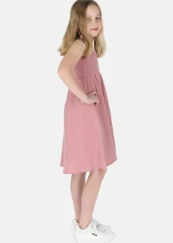 Best Seaside Maxime Smock Dress JR Dusty Rose