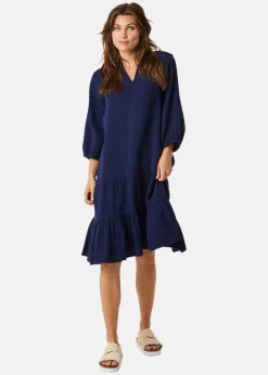 Best Seaside Maxime Tunic Dress W Dk. Navy