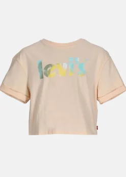 New LEVI'S® MEET & GREET ROLLED SLEEVE PALE PEACH
