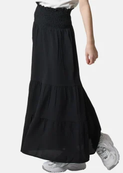 Seaside Miami Long Skirt JR Black