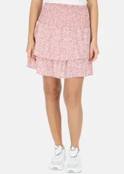 Clearance Seaside Miami Skirt W Dusty Rose Flower