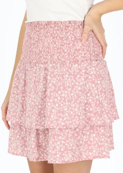 Clearance Seaside Miami Skirt W Dusty Rose Flower