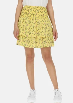 Best Seaside Miami Skirt W Yellow Flower