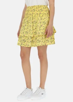Best Seaside Miami Skirt W Yellow Flower