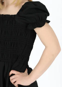 Best Seaside Miami Smock Dress JR Black