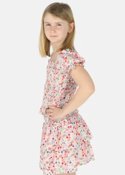 Best Seaside Miami Smock Top JR Multi Flower