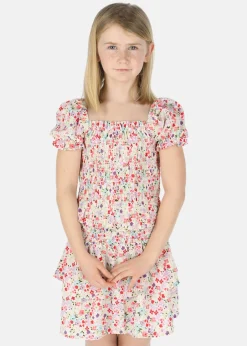 Best Seaside Miami Smock Top JR Multi Flower