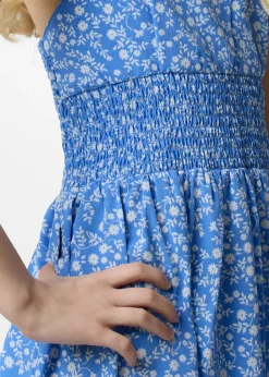 Best Seaside Miami Strap Dress JR Blue Flower