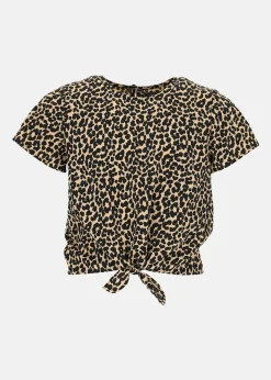 Seaside Miami Top JR Leopard