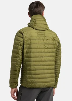 Sale Haglöfs Micro Nordic Down Hood Men Olive Green