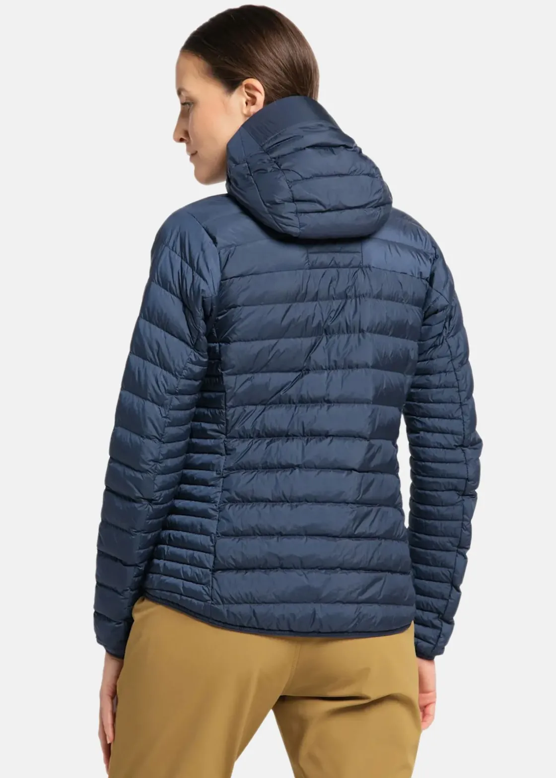 Clearance Haglöfs Micro Nordic Down Hood Women Tarn Blue