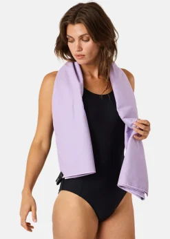 Swedemount Microfiber Towel - Large Mauve