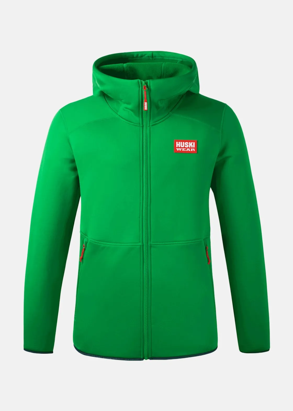 Online Huski Wear MID HOOD JACKET Race Green