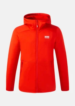 New Huski Wear MID HOOD JACKET Huski Red