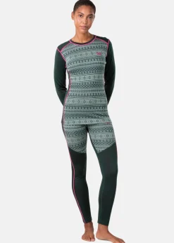 Online Kari Traa MINA LS DARK GREEN