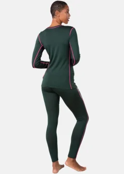 Online Kari Traa MINA LS DARK GREEN