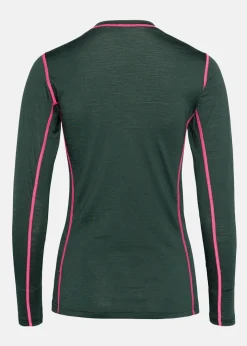 Online Kari Traa MINA LS DARK GREEN