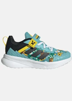 New Adidas MINECRAFT FORTARUN EL C MINTON/CBLACK/YELLOW