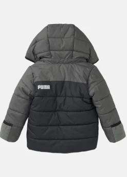 New Puma Minicats Hooded Padded Jacket Puma Black