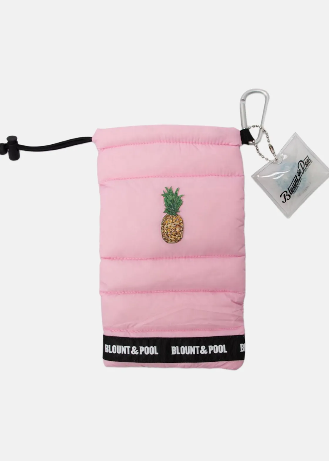 Blount & Pool Mobile Down Bag Pink Pineapple