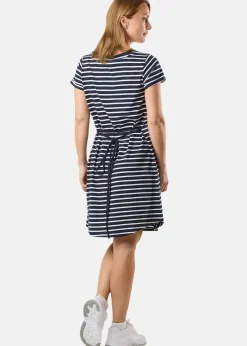Best Saint Vincent Monaco Dress W stripe Navy/White