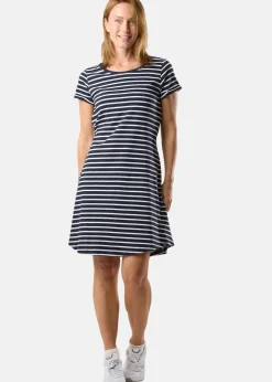Best Saint Vincent Monaco Dress W stripe Navy/White