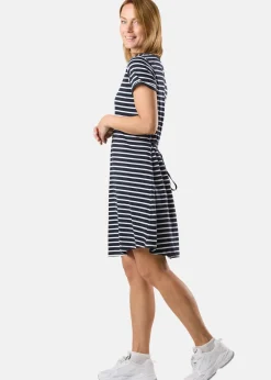Best Saint Vincent Monaco Dress W stripe Navy/White