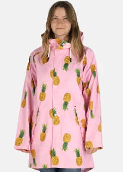 Blount & Pool Monsoon Rain Coat Pink Pineapple