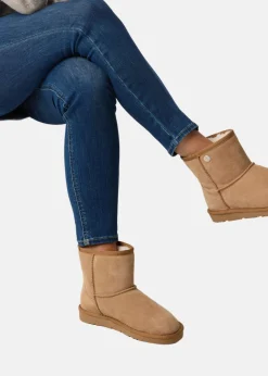 Online Seaside Montana Suede Wool Winter Boot High W Yellow